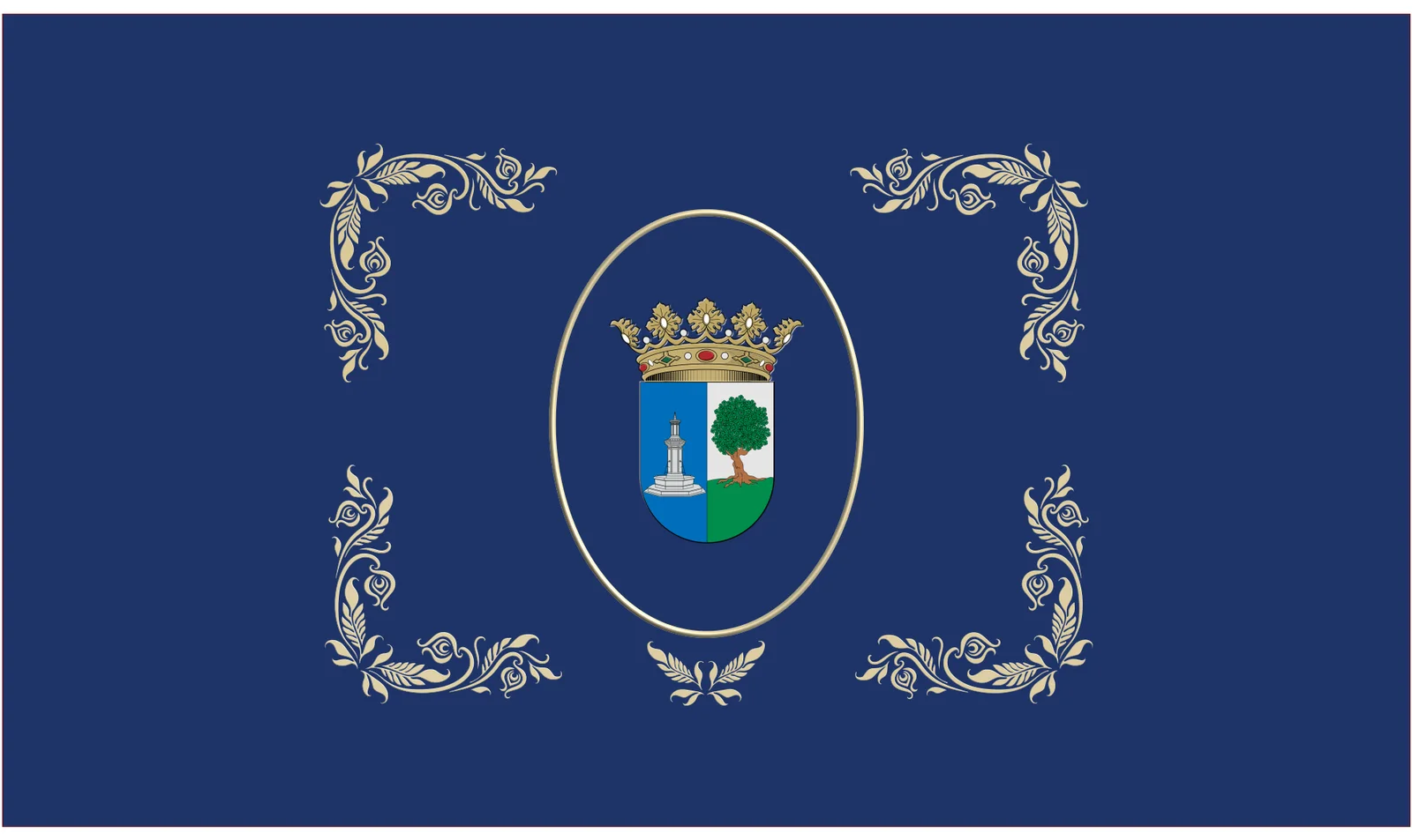 Rodabalcón sublimado con el escudo de La Font de la Figuera